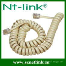 Netzwerk / Telefon RJ11 Coiled Cord